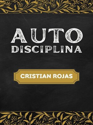 cover image of Autodisciplina
